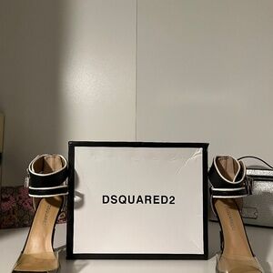 Dsquared2 Black/White Heels